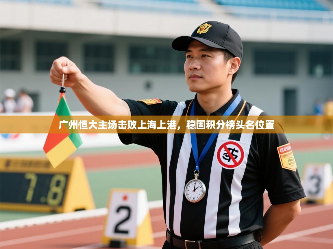 广州恒大主场击败上海上港，稳固积分榜头名位置